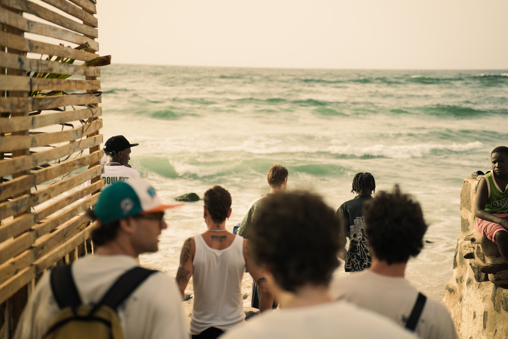 Dakar — davanti all’oceano
